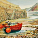 Clovelly Harbour by Heatherbell Barlow