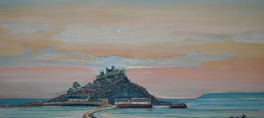 Cornish Art | St Michael's Mount | painting