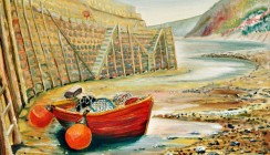 Clovelly Harbour (sold,print available)