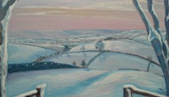 Exe Valley Winter (sold- print available)