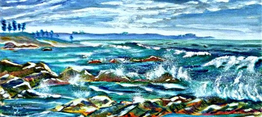 Monterey Coast by Heatherbell Barlow