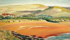 Woolacombe Bay  Commissioned by J.Castallack- Ridgely, Kent